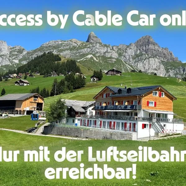 Alphotel Biel-Kinzig - Access by Cable Car only!, hotel in Bürglen