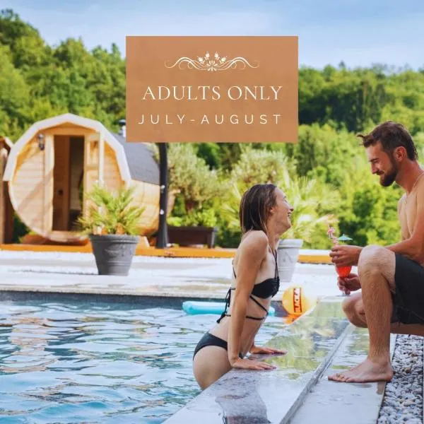 Resort TimAJA - pool, massage pool, sauna, hotel in Trebnje