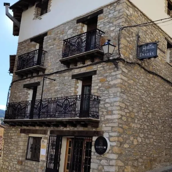 Hostal Casa Damián, hotelli kohteessa Valdelinares