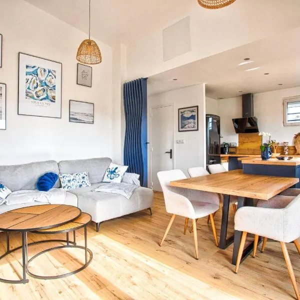 Villa des Flots - A deux pas de la plage, mer et jardin, Hotel in Luc-sur-Mer