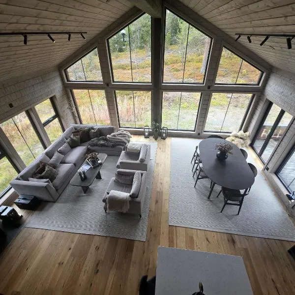 Trysil में, होटल Unique hytta with jacuzzi, sauna, 7 bedrooms