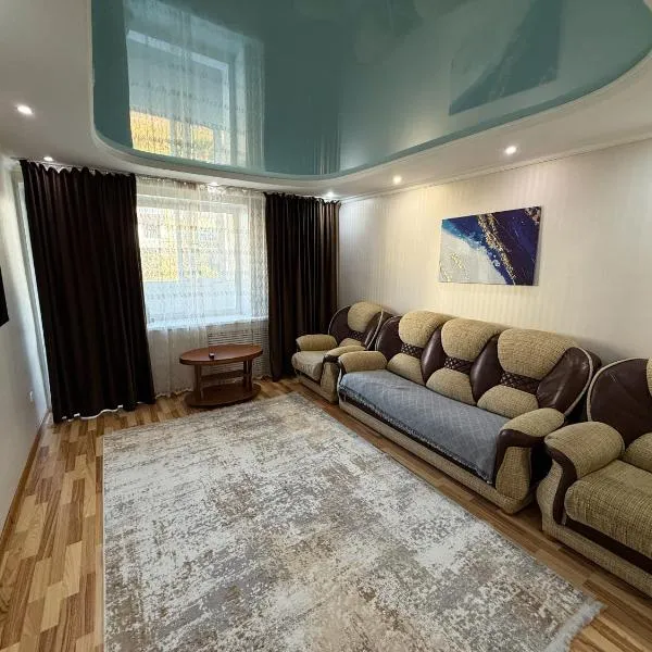 2-х комнатная квартира в центре по ул. Козыбаева 107, Hotel in Qostanai