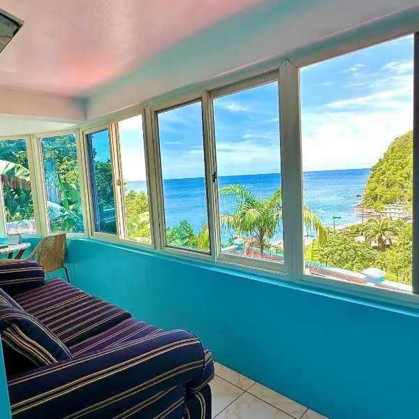 The Big Blue Condo, hotell sihtkohas Soufrière