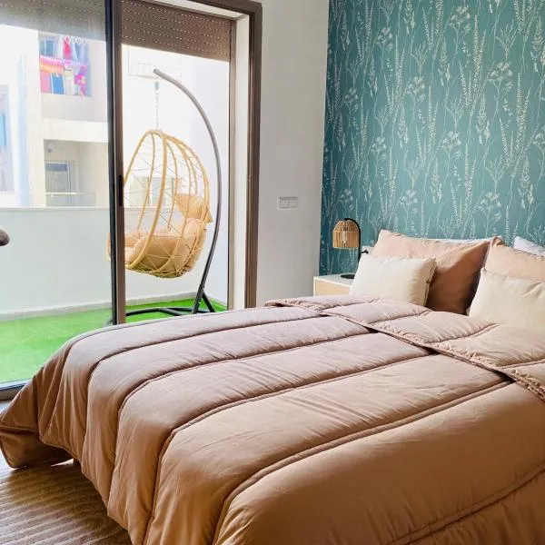 Appartement Moderne Centre-Ville Kenitra, à 5 min de la Gare TGV avec Ascenseur et Parking, hotel v destinácii Kenitra