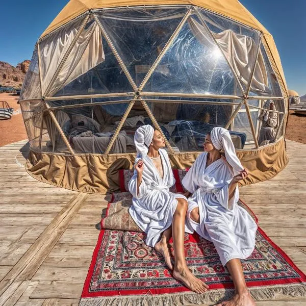 WADI RUM STAR LOTE LUXURY CAMp & BUBBLES ROOM, Hotel in Wadi Rum