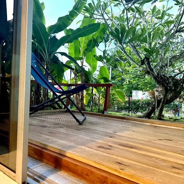 Les Trois-Îlets में, होटल Coconut Lodge - Marina des Trois-ilets -T1