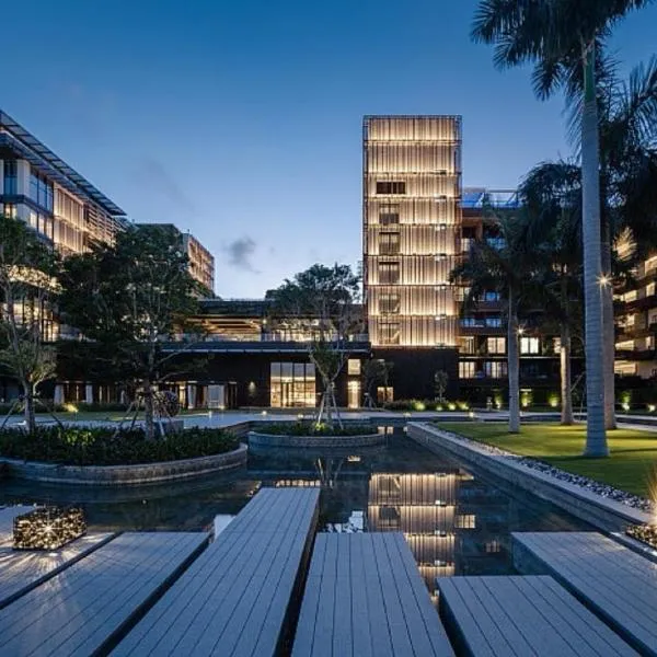 Ruilan Courtyard-Cloud City View Light Hotel Guangzhou Panyu Branch-Canton Fair, hotel in Guangzhou