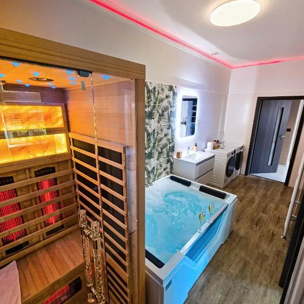 Lumina Wellness Apartman, viešbutis mieste Šatoraljauihėjus