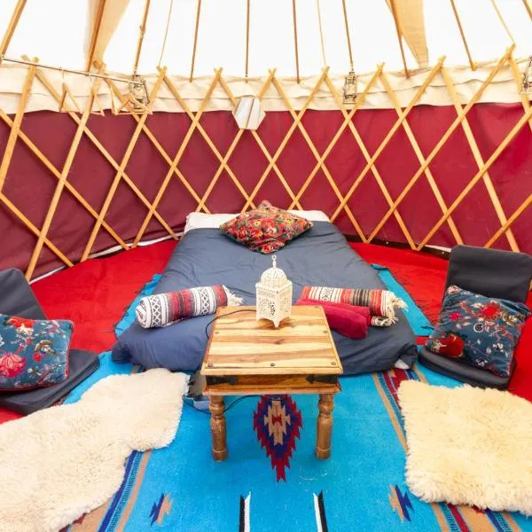 Festival Yurts Hay-on-Wye, ξενοδοχείο σε Hay-on-Wye