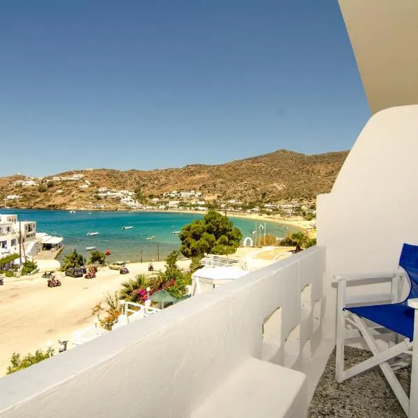 Ios Plage, hotel in Mylopotas