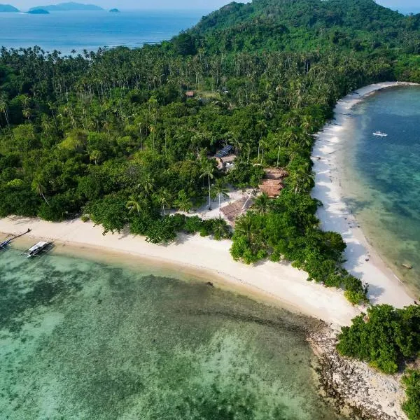 Dos Playa EcoCamp Daracoton Island、エルニドのホテル