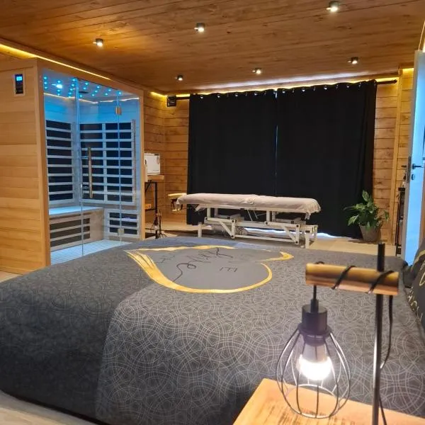 Chambre spa eden, hotel in Sainte-Ode