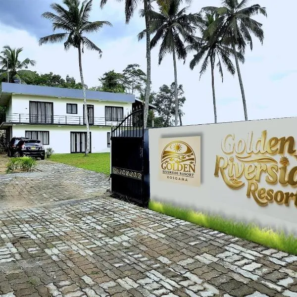 Golden Riverside Resort Kosgama, hôtel à Kosgama