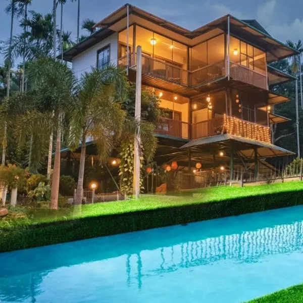 GreensVista Pool Wayanad AC Pillar Homestay near Natural Stream and Amazing View, hotel in Panamaram