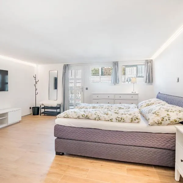 Completely renovated, furnished studio with plenty of comfort, viešbutis mieste Visp