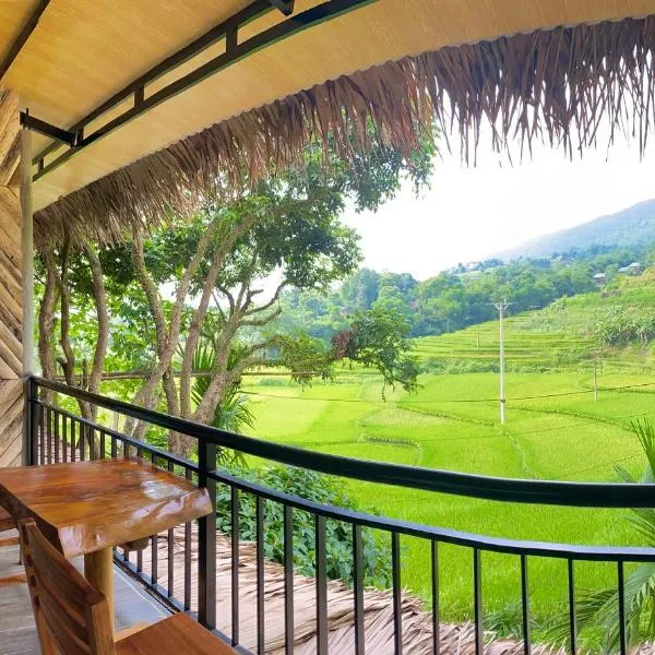 Pu Luong Ecostay、Lũng Tiềmのホテル
