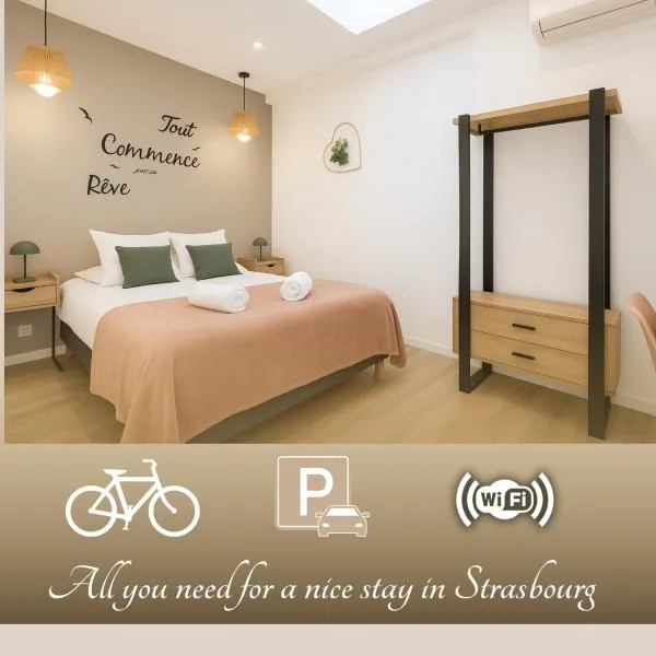 Les Lodges des Forges - Appartements Climatisés, hotel v mestu Strasbourg