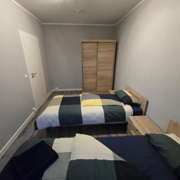 Komfortable 2-Zimmer-Monteurwohnung für 4 Personen in Leipzig, hotel em Leipzig