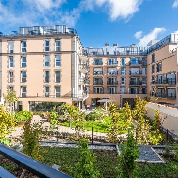 Résidence Domitys Les Belles Lettres centre ville face à la Gare 20 mn de Paris, hotel v destinaci Herblay