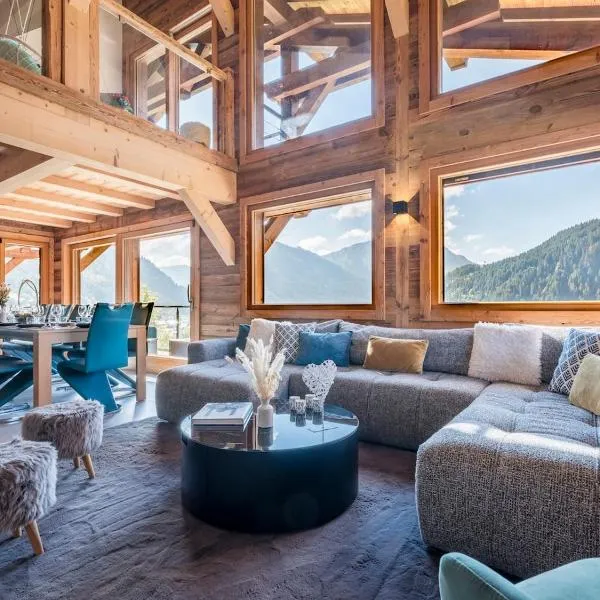 Chalet Familial Spacieux Le Spencer Grand Luxe Châtel, hotel v destinaci Châtel