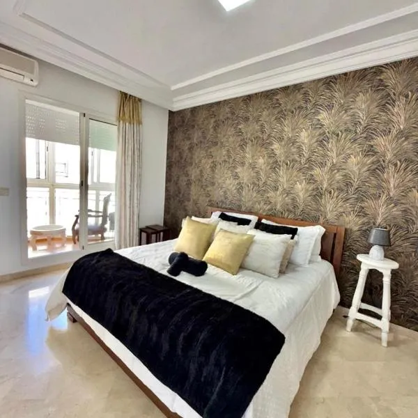 Oumadane Appart-PROMO CAN 2025 Ocean view- Amazing apartment-International Fair and more near by, hotel in Casablanca