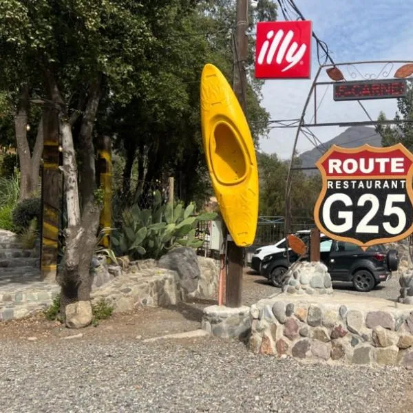 Cabañas Route G25, Hotel in Melocotón