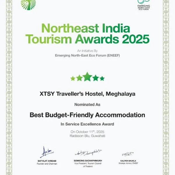 XTSY Travellers Hostel, hotel in Shillong