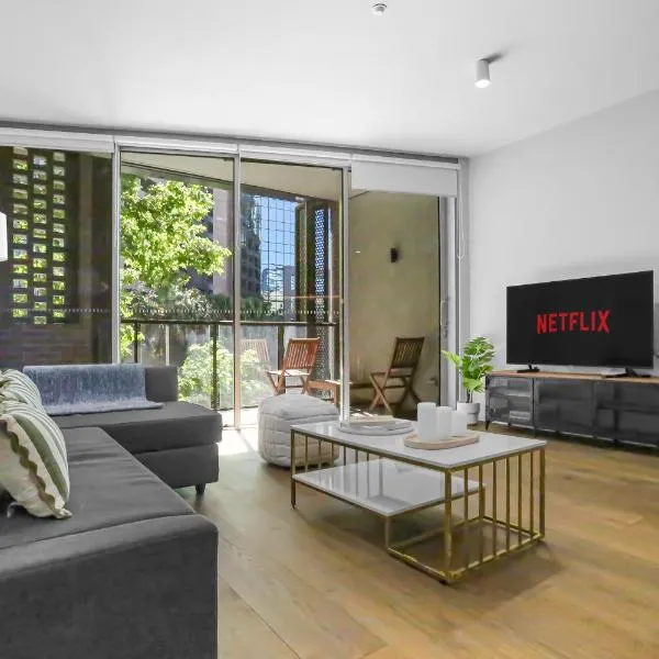 Center of Sydney 2 Bedroom Apartment with Balcony, hotel v destinaci Sydney