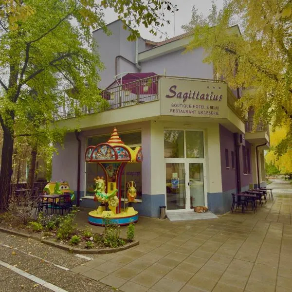 Бутик хотел ресторант брасери и релакс зона Сажитариус, hotel in Kyustendil
