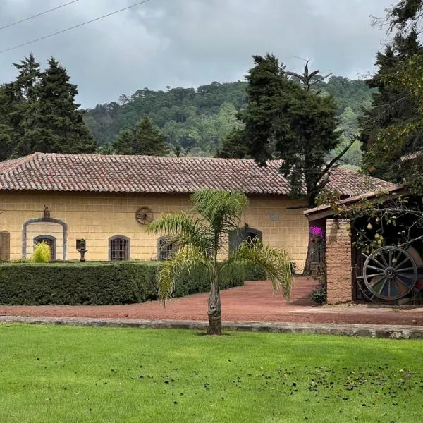 Hotel Monumento Hacienda de Amoltepec, ξενοδοχείο σε Zacatlan
