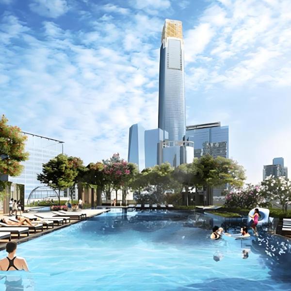 Agile Bukit Bintang BNB at KLCC #Located in TRX #5 mins to Pavilion &Bukit Bintang #Infinity Pool #Free Parking #中英文房东, Kuala Lumpur