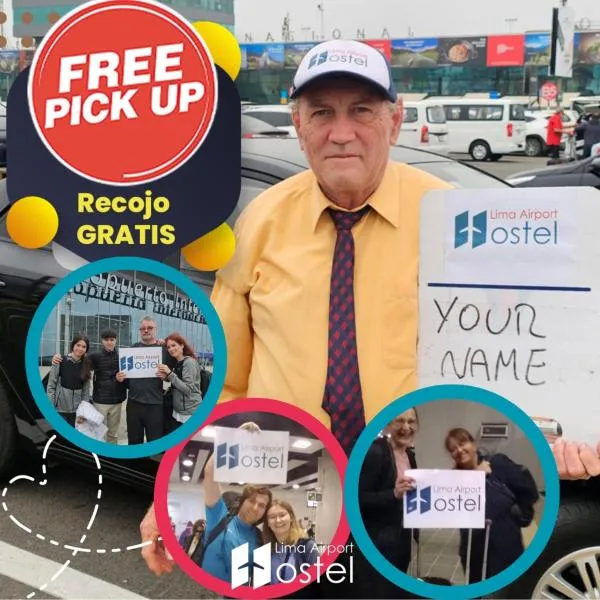 Jorge Chavez Lima Airport Hostel - FREE AIRPORT PICK UP, hotel v destinaci Lima