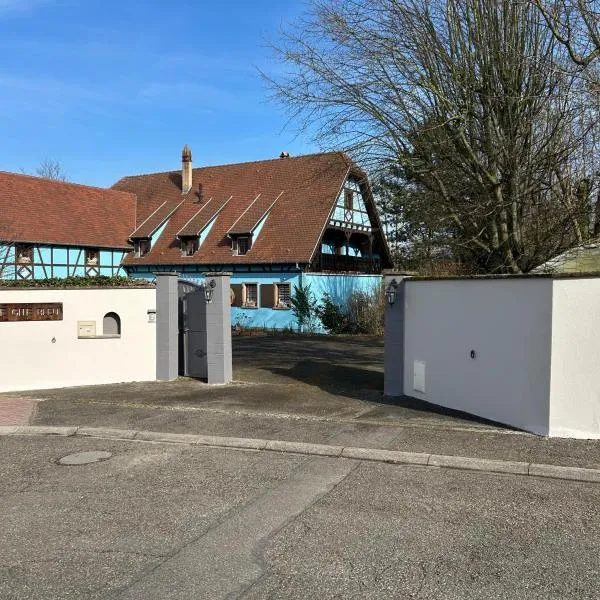 L'atelier du gîte bleu, hotel in Willgottheim