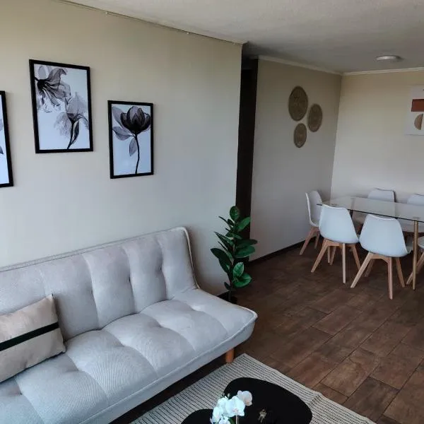 Departamento en Talca con 3D-2B y estacionamiento, hôtel à Talca