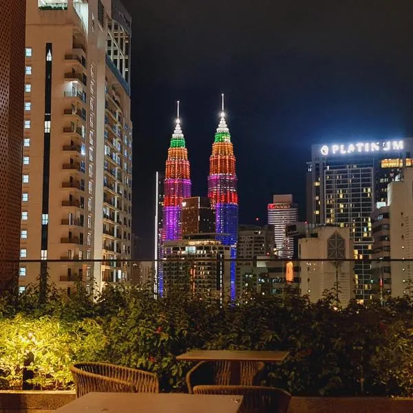 KLCC View City Center At Majestic residence, hotel v Kuala Lumpur
