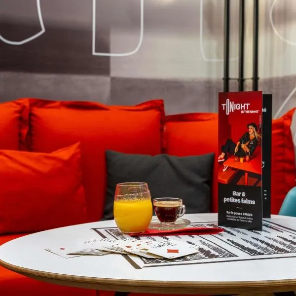 南希中心火车站及议会宜必思酒店,位于南希的酒店