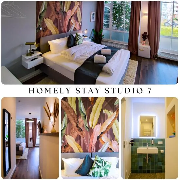 HOMELY STAY Studio 7 - Elegant Self-Check-In Studio for Urban Travelers, hotel in Munich