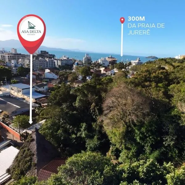 300mts da Praia de Jurerê | Muito Conforto - Pousada Asa Delta Jurerê, hotel en Florianópolis