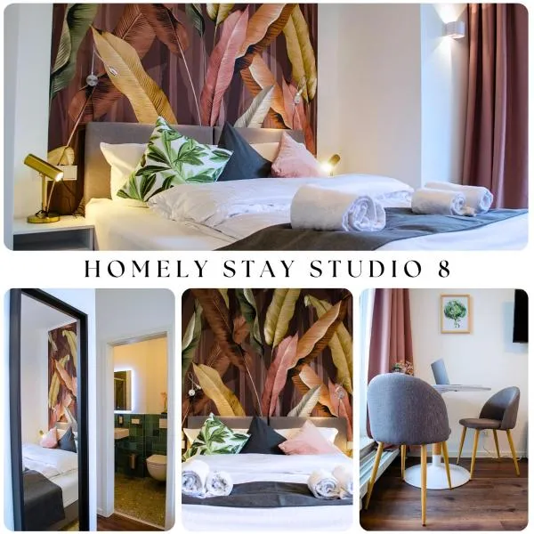 HOMELY STAY Studio 8 - Relaxed Self-Check-In room in Munich, hotel in Munich