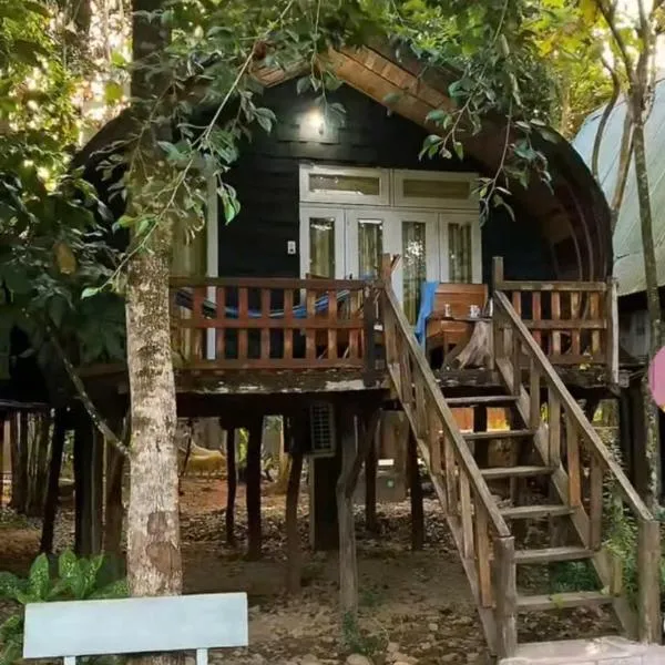 Cat Tien Nature Hotel、カッティエンのホテル