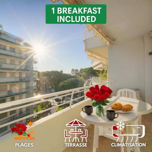 FRGK "Marly Croisette face mer 1 BREAKFAST INCLUDED", hotel v Cannes