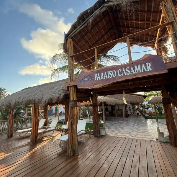 Eco Pousada Paraíso Casamar, viešbutis mieste San Žoze da Korua Grandė