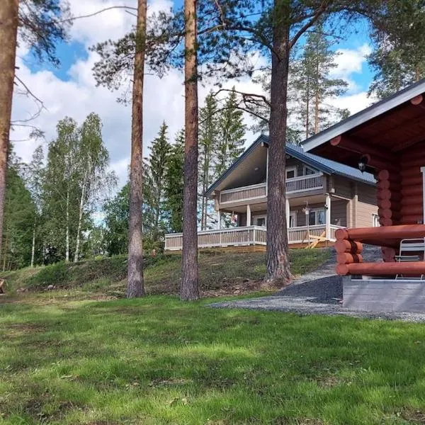 Log cottage by the lake, hotel v mestu Kuopio