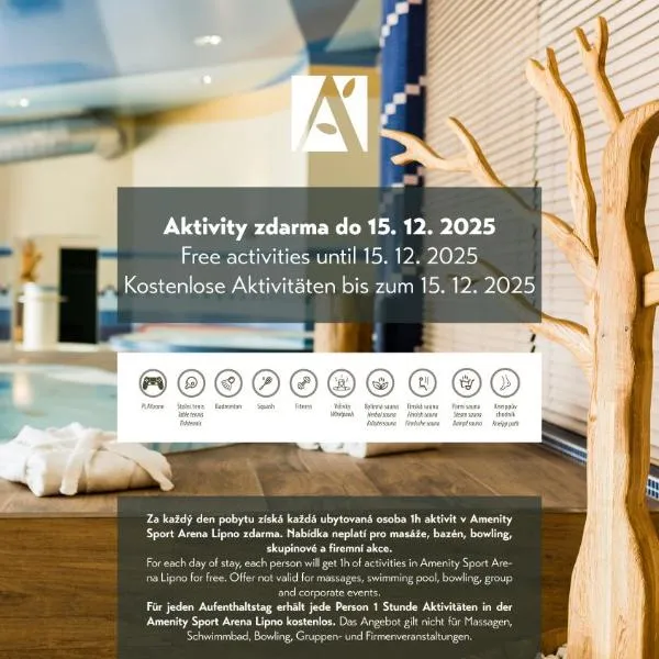 Amenity Hotel & Resort Lipno, hotel v destinaci Lipno nad Vltavou