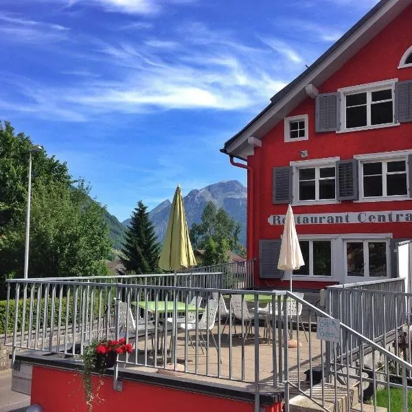 Hotel Central - Self Check-in, hotel em Luchsingen