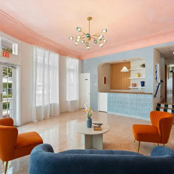 Blue Flamingo Suites, Art-Déco Boutique Hotel，邁阿密海灘的飯店