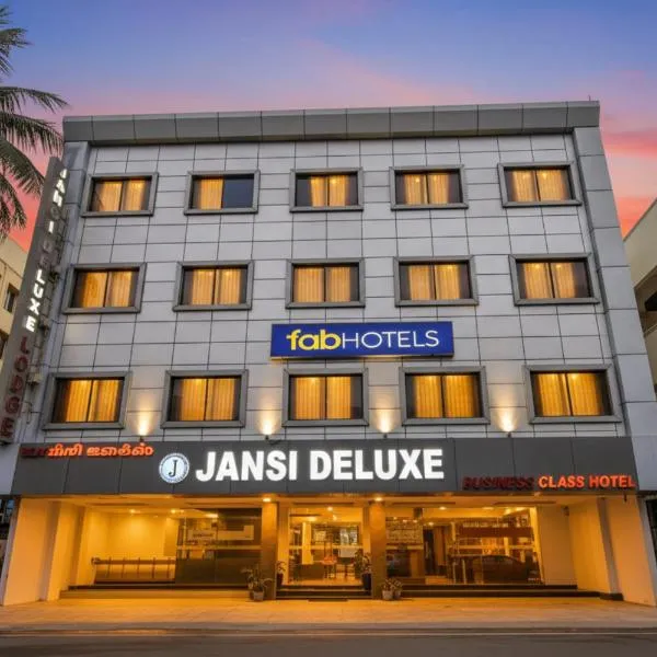 FabHotel Jansi Deluxe - Nr Gandhipuram Bus stand, hotel in Coimbatore