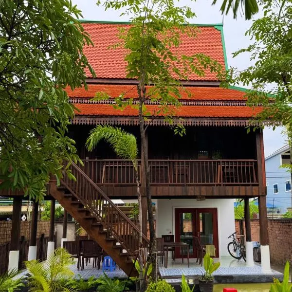 씨엠립에 위치한 호텔 Sala Khmer Heritage - Siem Reap Traditional Wooden House