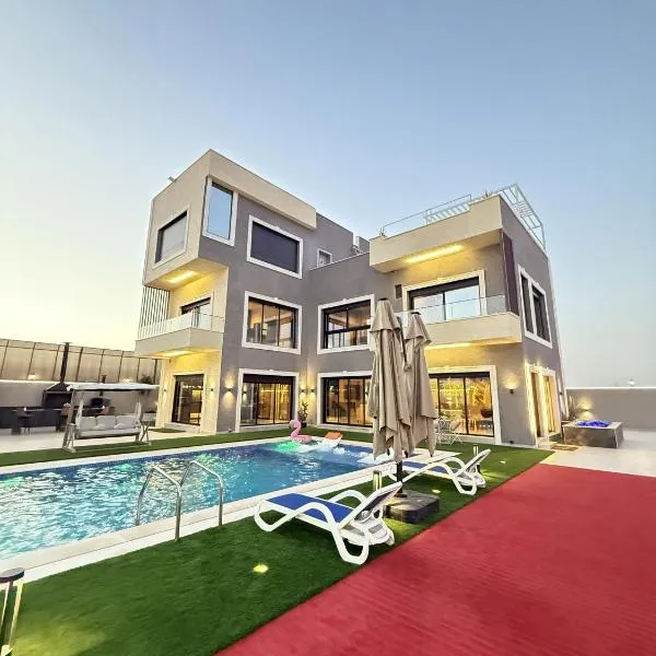 Viesnīca Noorhan Private Luxury Layover Villa - 10 Minutes to Airport pilsētā Ammāna