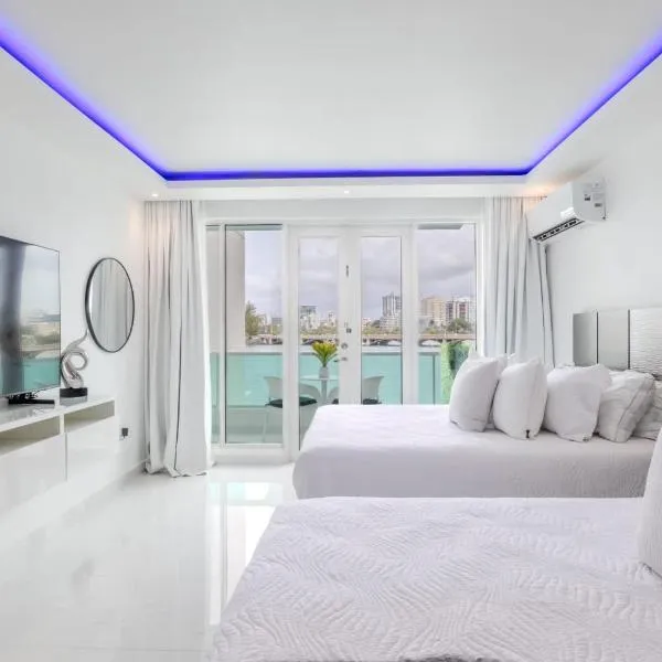 Condado Lagoon Villas-Lagoon View Studio，聖胡安的飯店